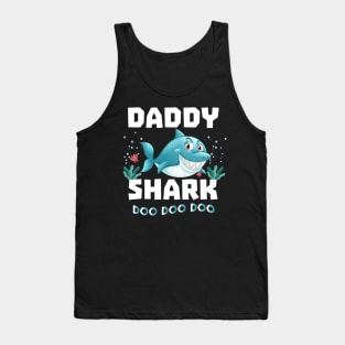 Daddy Shark Shirt Doo Doo Doo Fathers Day Gift T-Shirt T-Shirt Tank Top